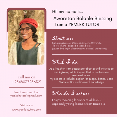tUTOR pROFILE B